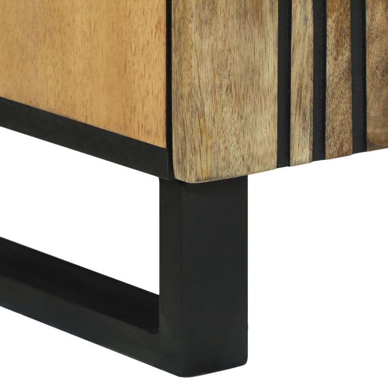 vidaXL Μπουφές 60x33.5x75 cm Μασίφ Ξύλο Μάνγκο