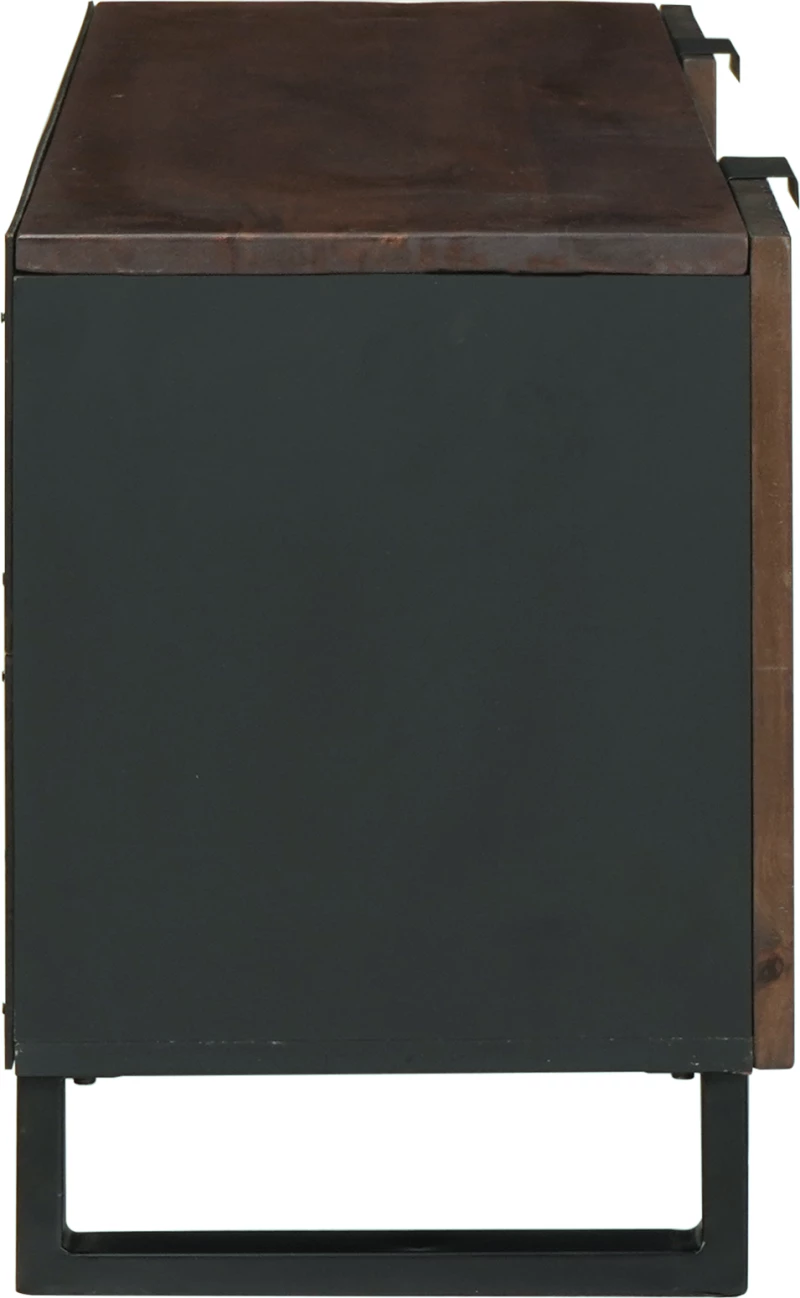 vidaXL Ντουλάπα Τηλεόρασης 105x33.5x46 cm Μασίφ Ξύλο Μάνγκο