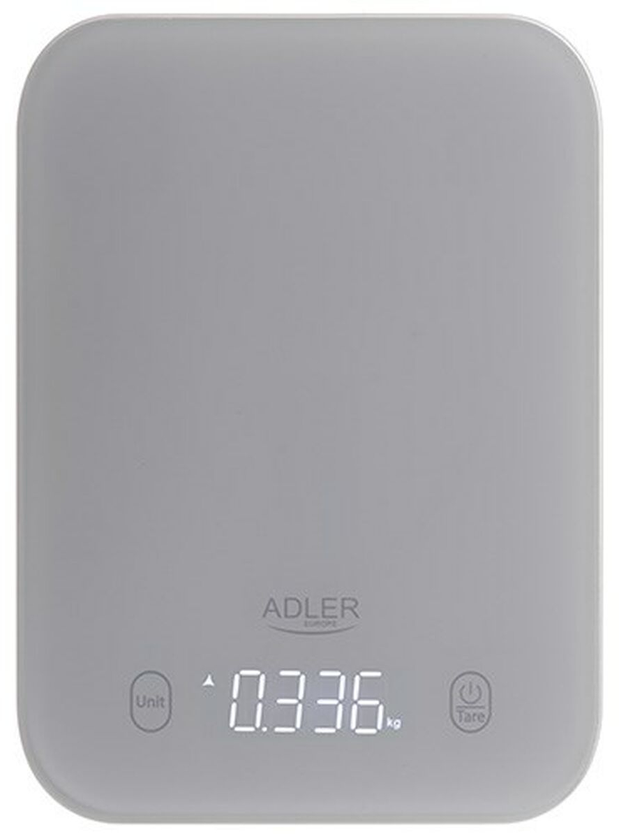 ζυγαριά κουζίνας Adler AD 3181g Γκρι 10 kg