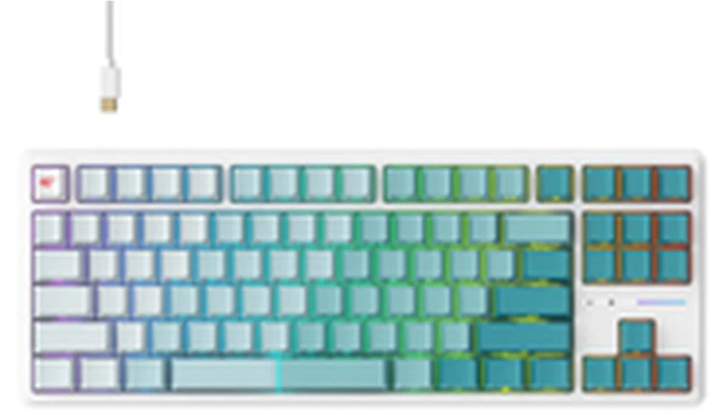 Πληκτρολόγιο Havit KB901Lwg Λευκό