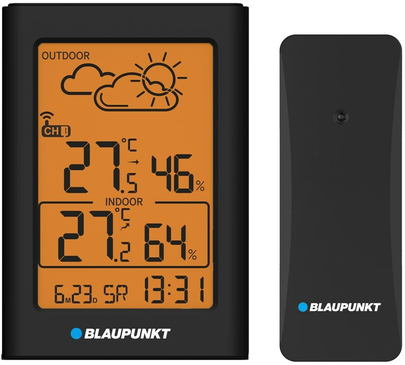 Πολυλειτουργικό Μετεωρολογικό Σταθμό Blaupunkt WS15BK