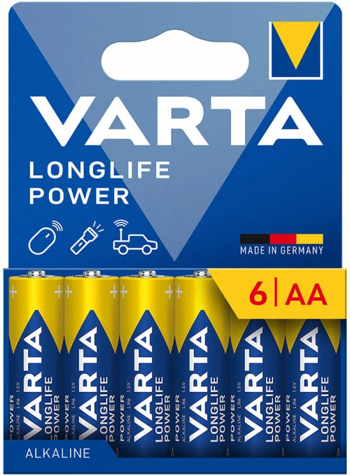 Μπαταρίες Varta longlife power aa - lr06 1,5 V AA LR06 (x6)
