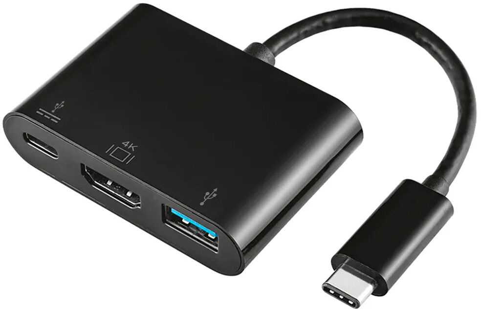 Αντάπτορας USB-C Aisens A109-0342 15 cm USB-C 3-σε-1