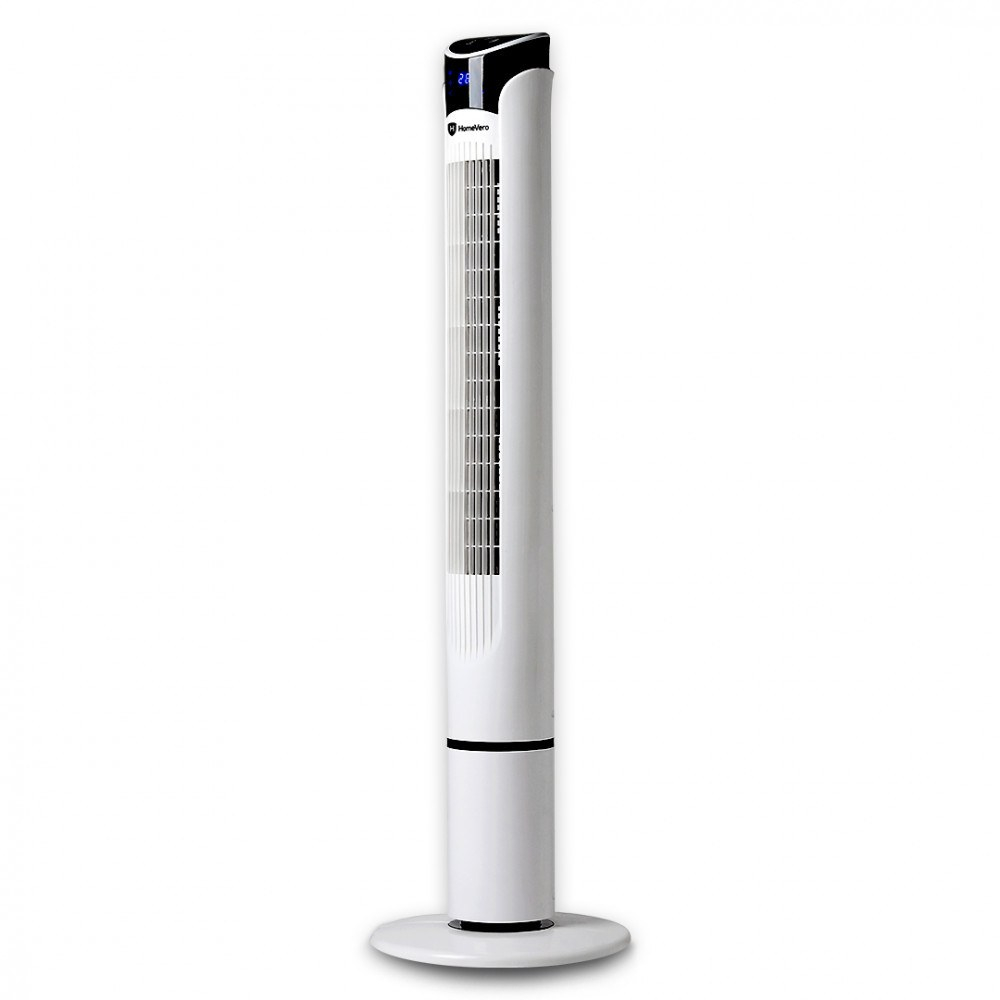 Homevero Ανεμιστήρας Δαπέδου Πύργος 45W Με Τηλεχειριστήριο & Χρονοδιακόπτη