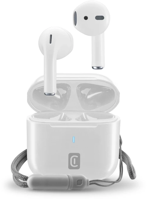 CELLULAR LINE 470080 Rize Bluetooth Ακουστικά TWS με Θήκη Φόρτισης Λευκά