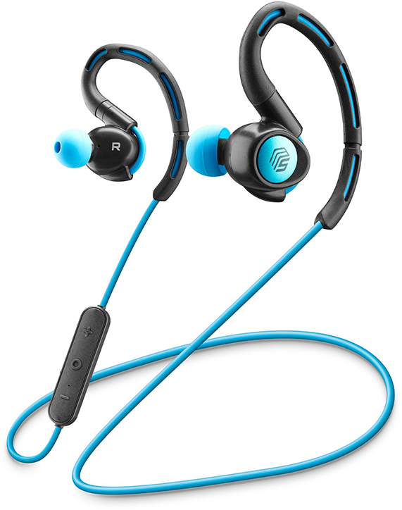 CELLULAR LINE Handsfree Bluetooth Ακουστικά Athlety Μπλε