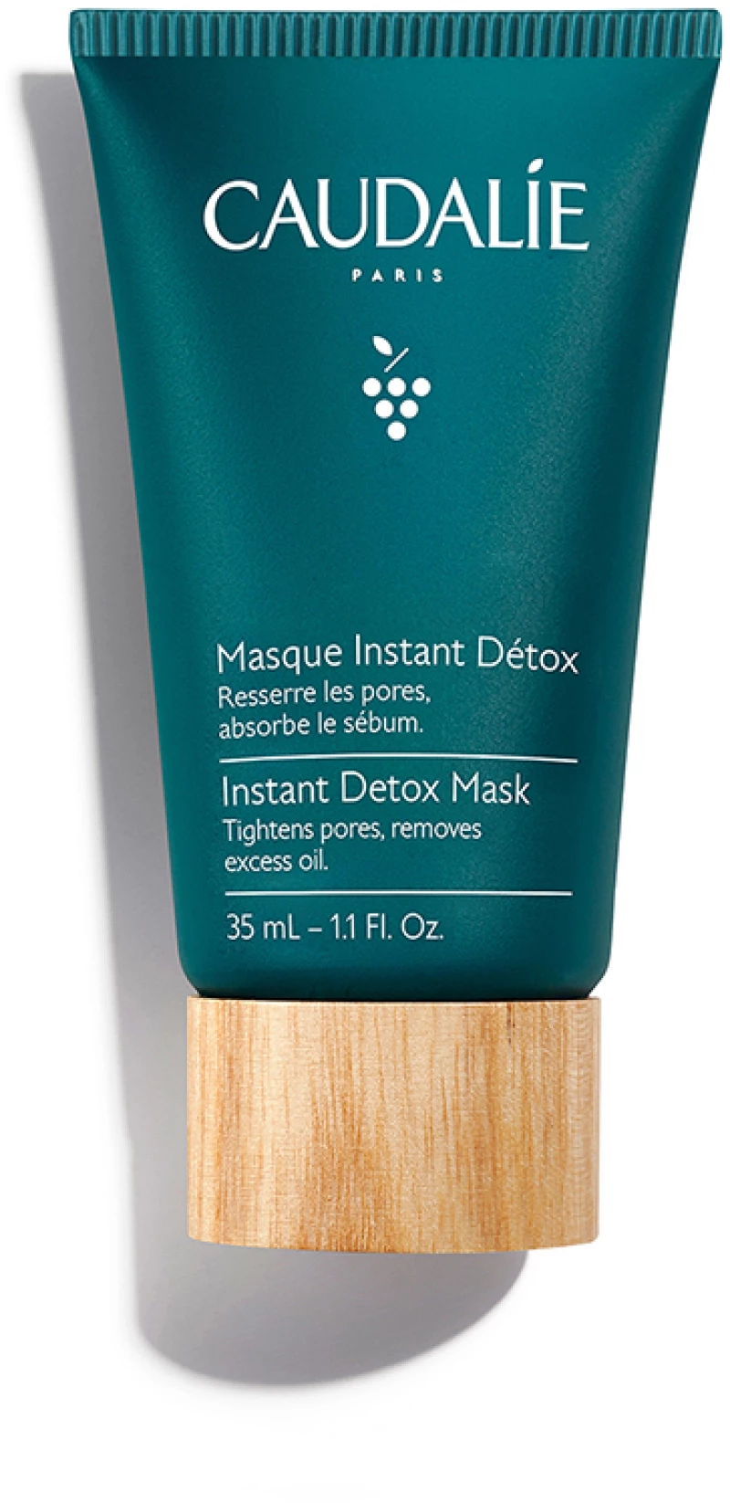 Caudalie | Instant Detox Mask Μάσκα Αποτοξίνωσης με Ροζ Άργιλο| 35ml