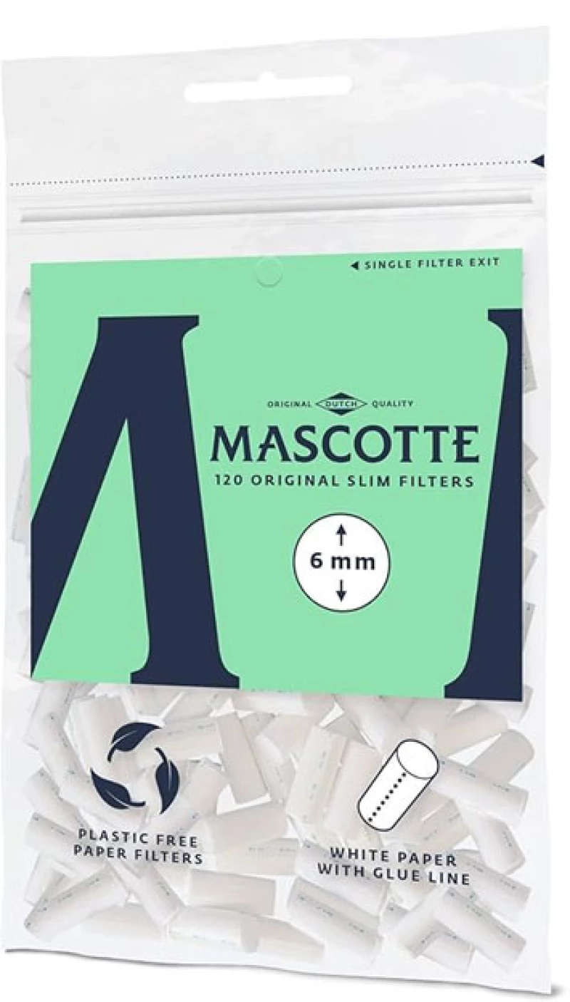 Mascotte Φιλτράκια Slim 6mm - 120φ.