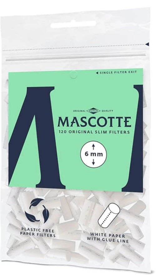 Mascotte Φιλτράκια Slim 6mm - 120φ.