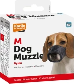 Φίμωτρο Σκύλου Flamingo Muzzle Nylon Black M 21x53-77cm
