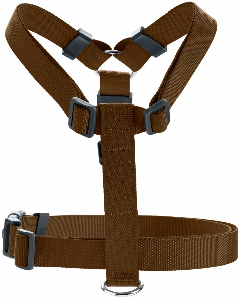 Σαμαράκι Σκύλου Hunter Harness London Vario Rapid S 2x41-70cm Καφέ