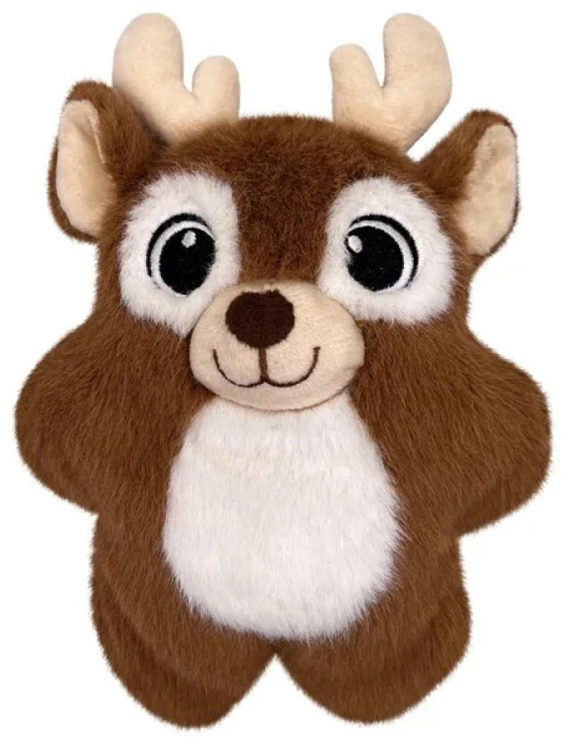 Χριστουγεννιάτικο Παιχνίδι Σκύλου Kong Holiday Snuzzles Reindeer Medium 18,4x24,7cm