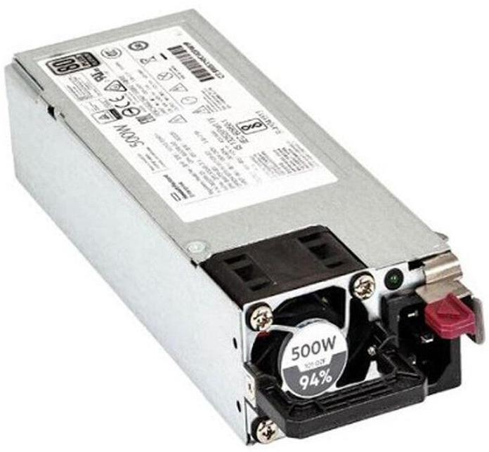 PSU HPE 500W FLEX SLOT PLANTINUM HOT PLUG POWER SUPPLY FOR G10 SERVERS