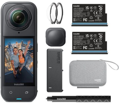 Insta360 X5 8K 360 Action Camera Essentials Bundle
