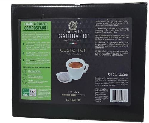 Ταμπλέτες Espresso ESE Garibaldi Gusto Top 50 τεμάχια
