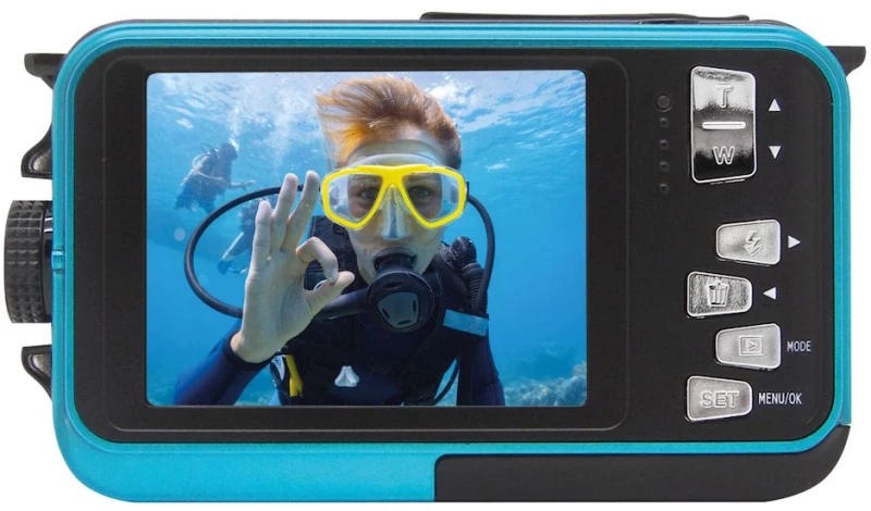 Easypix Φωτογραφική Μηχανή 5MP Aquapix W3027 Wave Iceblue