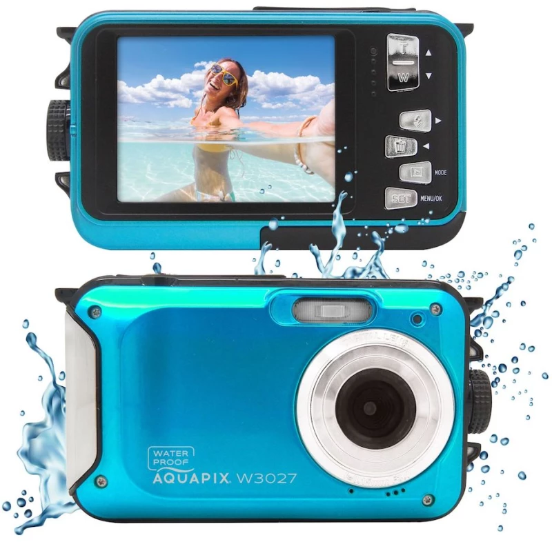 Easypix Φωτογραφική Μηχανή 5MP Aquapix W3027 Wave Iceblue
