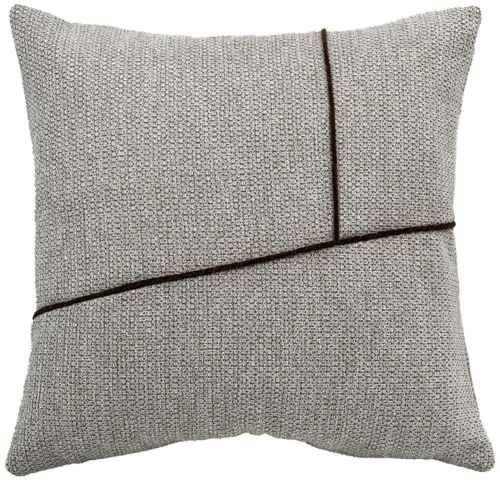 Μαξιλάρι Διακοσμητικό (Με Γέμιση) Linear 374-225-497 Beige 43X43 Ύφασμα