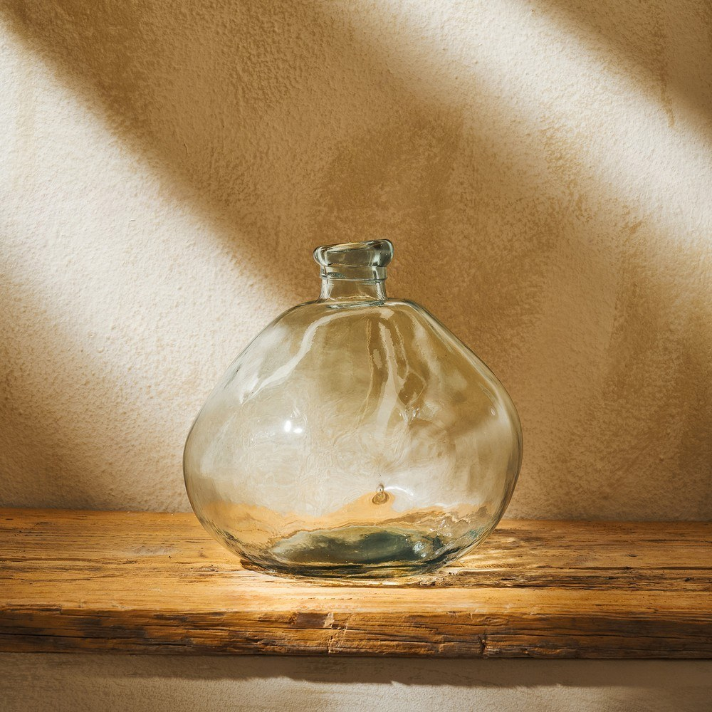 Βάζο Amelia 164 33cm Clear Gofis Home Γυαλί