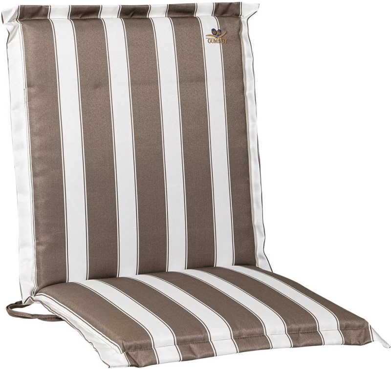 Μαξιλάρι Χαμηλόπλατο με Φερμουάρ N4/70 96x46x6cm Brown-White