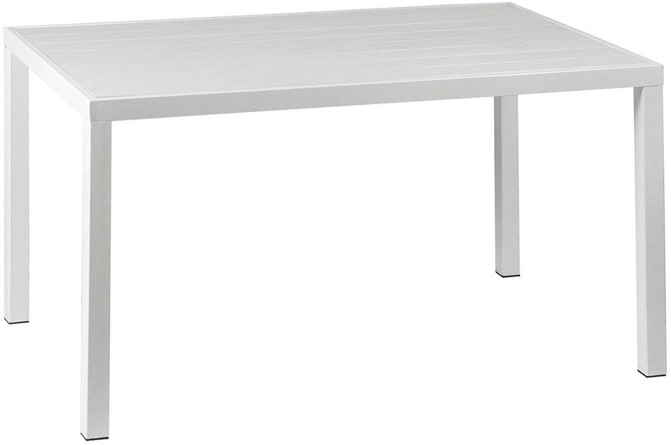Τραπέζι Παραλ/μο Mε Polywood 223926 154x84x72cm White