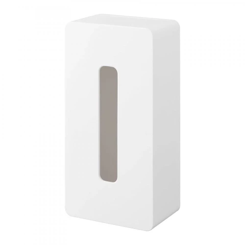 Θήκη Για Χαρτομάντηλα Επιτοίχια Tower YMZK5587 26,2x13,2x8,3cm White Yamazaki Σιλικόνη,Pu