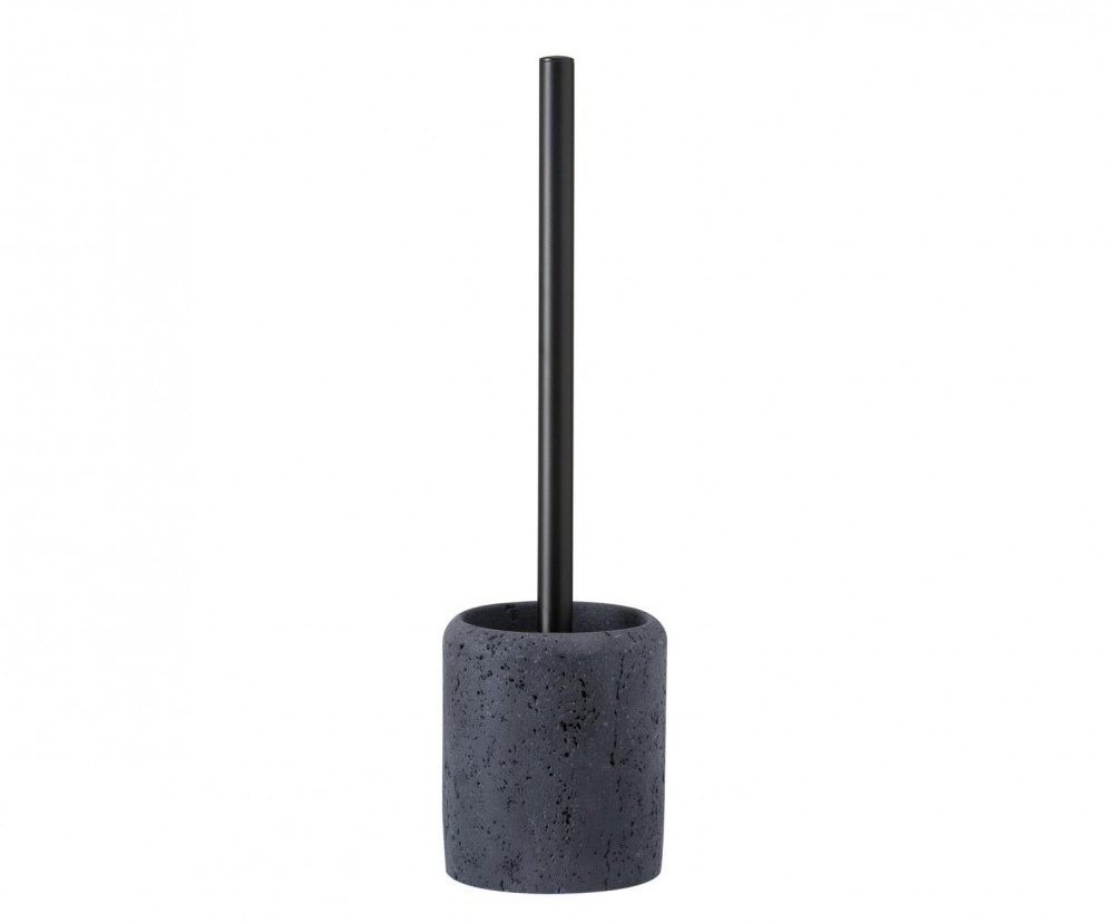 Πιγκάλ AH-BA74125 Stone Effect Φ10x37cm Black Andrea House Πολυρεσίνη