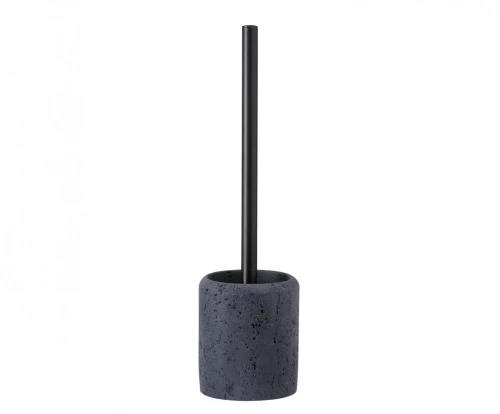 Πιγκάλ AH-BA74125 Stone Effect Φ10x37cm Black Andrea House Πολυρεσίνη