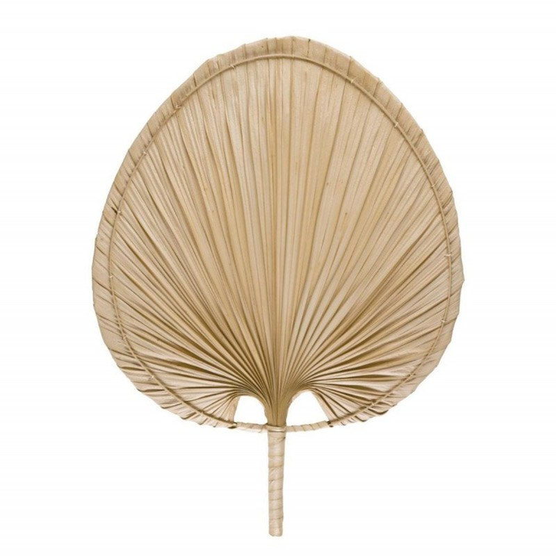 Διακοσμητικό Τοίχου Palm Leave AH-AX20096 41x54cm Natural Andrea House Φύλλο Φοίνικα