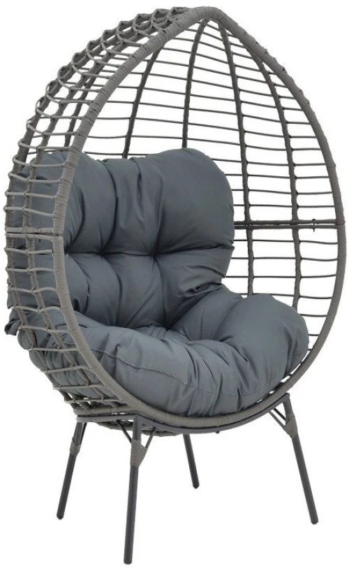 Πολυθρόνα Nestie 152-000020 102x80x155cm Grey
