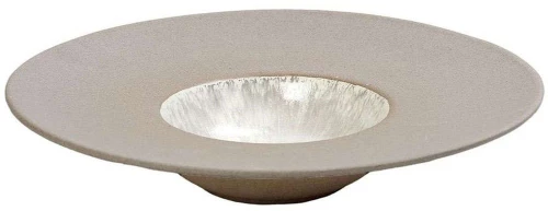 Πιάτο Βαθύ Spirit Risotto NIC705K2 27x27x5,8cm Beige Espiel Πηλός