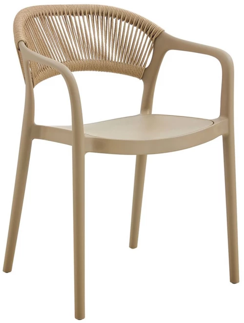 Πολυθρόνα Donna Ε3150,3 57x55x79cm Beige-Sand