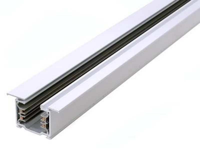 Ράγα Αλουμινίου Τριφασική Χωνευτή 7512-10-31 1m White Ivela