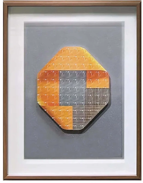 Κάδρο 3D Abstract 16-50035 41x51cm Multi Marhome Vertical Πλαστικό, Γυαλί