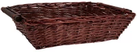 Καλάθι Ψάθινο 89066 57x44x15cm Brown Ψάθα