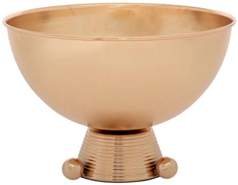 Σαμπανιέρα Μεταλλική 88367 31x21cm Gold Μέταλλο
