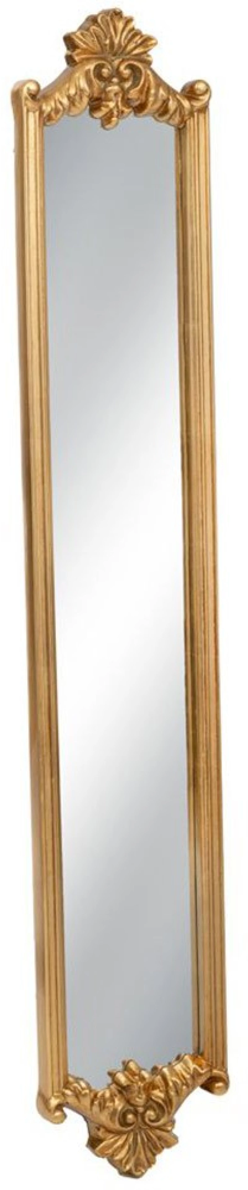 Καθρέφτης Τοίχου 89191 24x5x139cm Gold Πολυρεσίνη