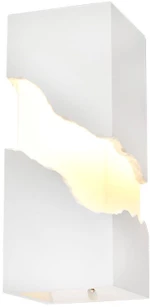 Φωτιστικό Τοίχου Γύψινο Mari G2279W 1XE14 White Aca