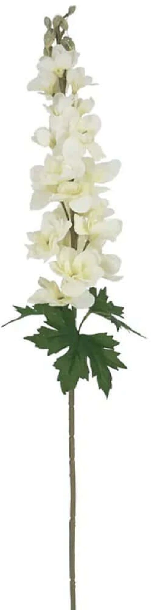 Τεχνητό Λουλούδι Δελφίνιο 00-10032-4 80cm White Marhome Συνθετικό Υλικό