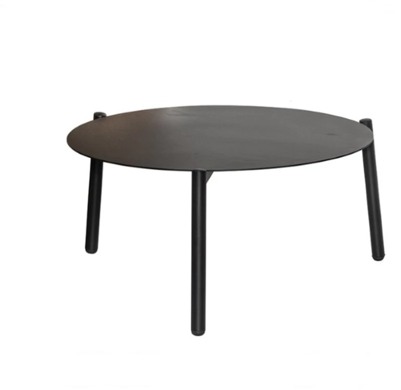 Τραπεζάκι Βοηθητικό Ola/TM 02-00-1083 Φ59x30cm Anthracite