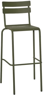 Σκαμπό Μπαρ Marseille/S 02-00-0462 54x46x108cm Olive