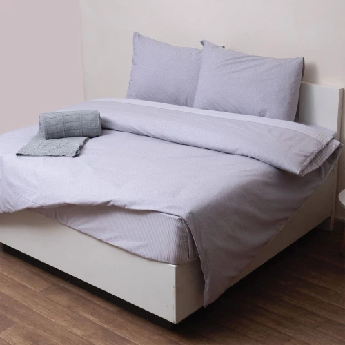 Πάπλωμα 830 Grey Viopros  Semi-double 180x240cm Βαμβάκι-Πολυέστερ