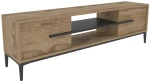Έπιπλο Τηλεόρασης Eslem 875ZNA4595 120x29,6x43,6cm Oak-Black