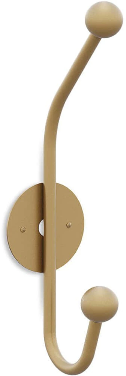 Κρεμάστρα Τοίχου Rhino 494PYT1168 6x9x24cm Gold Wallity Μέταλλο