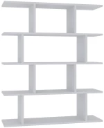 Βιβλιοθήκη Harmon 935CMN1133 90x25x127,4cm White
