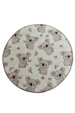 Χαλί Koala 876CHL1236 Beige-Green Conceptum Hypnose 100X100cm Round