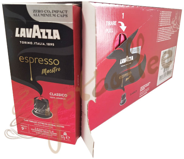 Lavazza Classico 100 κάψουλες Nespresso αλουμινίου - (10x10)