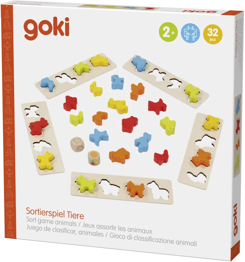 Παιχνίδι ταξινόμησης ζωάκια - Goki