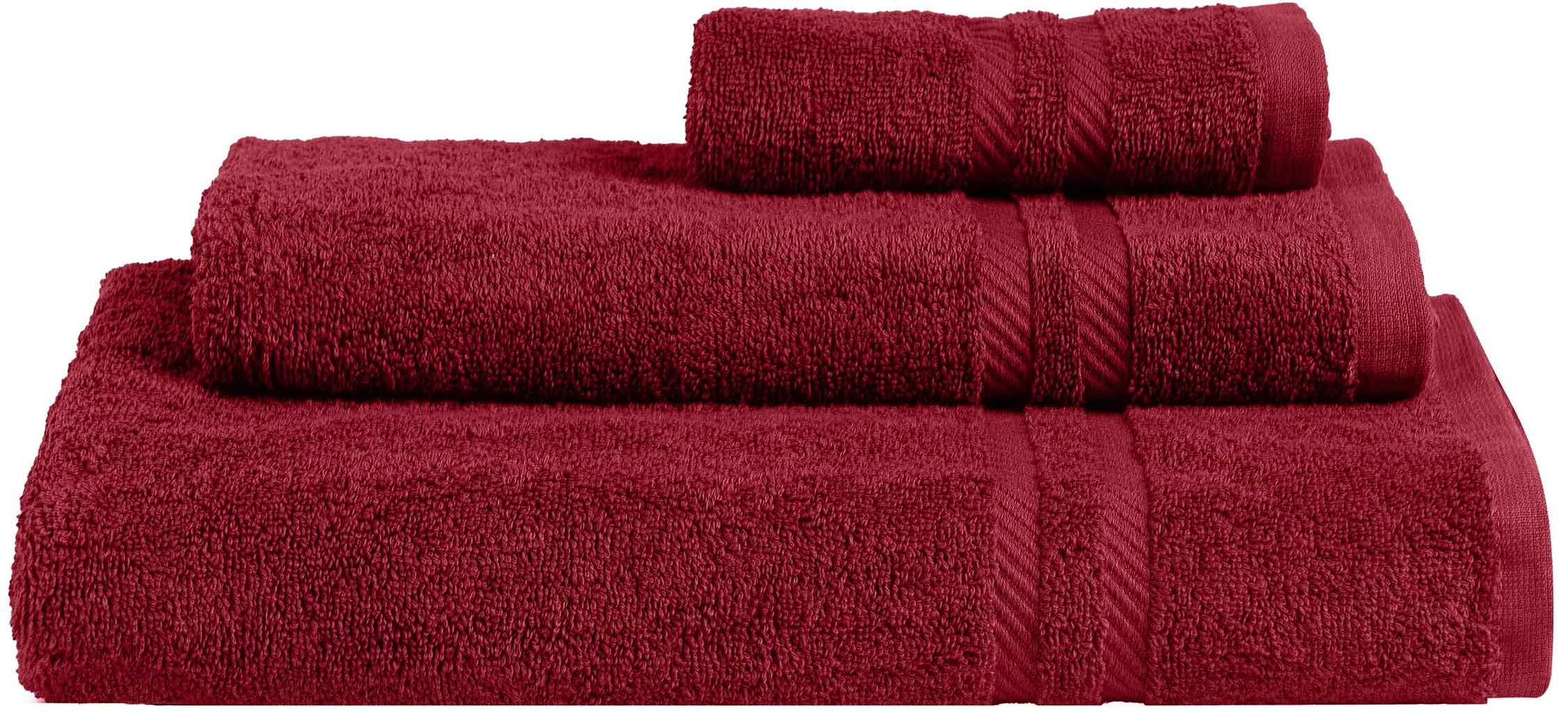 Πετσέτα AVELA BURGUNDY Μπορντό Πετσέτα μπάνιου: 80 x 150 εκ. MADI