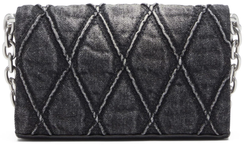 DIESEL CHARM-D STRAP CROSSOVER WALLET WOMEN DIESEL ΜΑΥΡΟ (X10281-P6330-T8013)